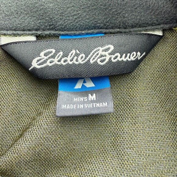 Eddie Bauer Jacket Mens Medium Gray Full Zip First‎ Ascent Nylon Blend Stretch - Picture 2 of 10